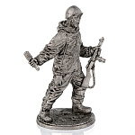 Оловянный солдатик миниатюра "Автоматчик пехоты Красной армии"